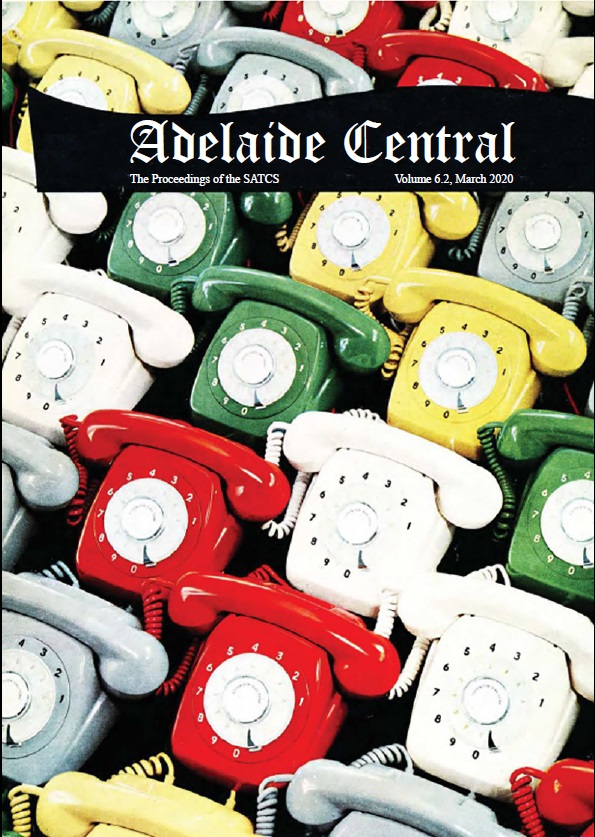 Front cover of Adelaide Central Volume 6.2